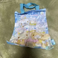 サンリオ　いちご新聞　エコバッグコレクション　ガチャガチャ　シナモロール