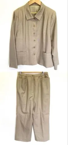 5247 美品 レリアン パンツスーツ 13+