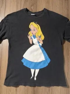 90s “Alice in Wonderland” print T-shirt - メルカリ