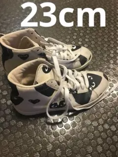商談中　希少　限定デザイン　コンバース　コムデギャルソン　23cm