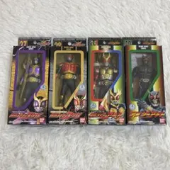 【未開封】仮面ライダー クウガ・アギト RHS ソフビ 4体セット 当時物