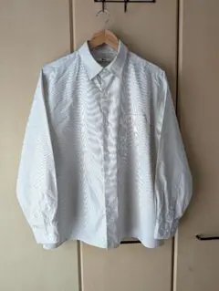 UNIQLO C オーバサイズブロードシャツ　ストライプ　古着　ユニセックス