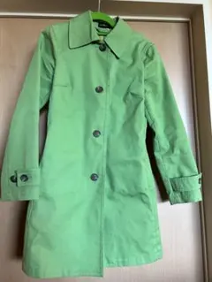 J.CREW グリーン　トレンチコート XSのサムネイル