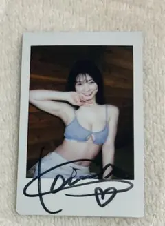 セトカン 瀬戸環奈 チェキ 直筆サイン入り kanna seto ネコポーズ