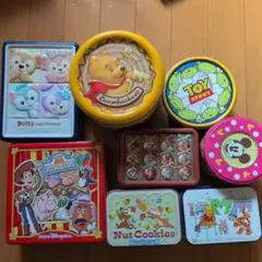 ディズニーキャラクター空き缶セット
