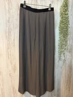 プリーツスカート ロング