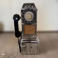 ⭐︎アメリカ公衆電話⭐︎ヴィンテージ［ジャンク品］ ヴィンテージ アメリカ 公衆電話 Public phone 電話機