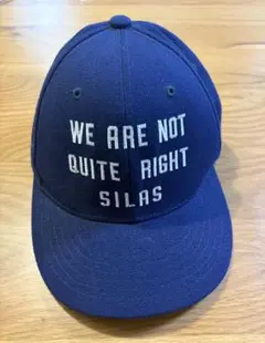 SILAS キャップ ネイビー 刺繍