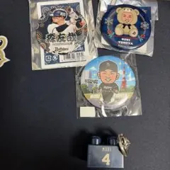 オリックスバファローズ 缶バッジ キーホルダー 森友哉 まとめ売り