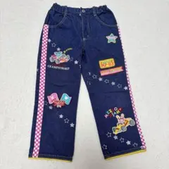 mezzo piano メゾピアノ デニム ミミポポ　110センチ　平成レトロのサムネイル