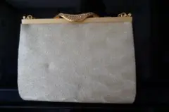 ゴールド波模様パーティーバッグ