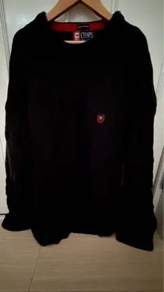 CLAPS ニットトレーナー　黒
