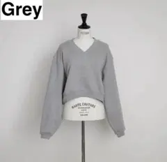 gypsohila V Neck Sweat Vネック　スウェット　トップス
