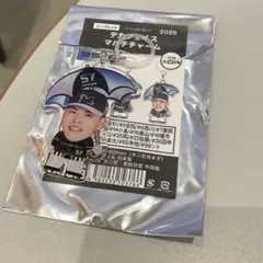 千葉ロッテマリーンズ　デカフェイスマルチチャーム　BSW 小川龍成