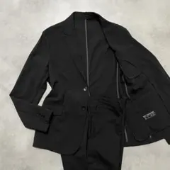 トゥモローランド utility 22AW セットアップ スーツ ブラック 46