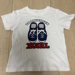 X-girl Tシャツ TOO MUCH FUN ホワイトのサムネイル