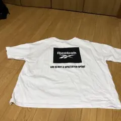 Reebok オーバーサイズTシャツ ホワイト