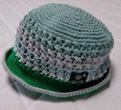 ハンドメイド コットン糸サマーバケットハット