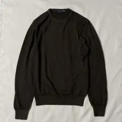 BEAMSf ビームスエフ クルーネックニット ガーメントダイ