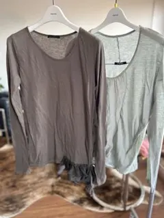 pas de calais 長袖カットソー2枚セットのサムネイル