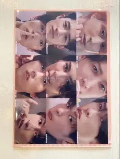 Snow Man オレンジkiss クリアファイル