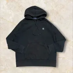 McCARTHY 学生 厚手 スウェットパーカー US古着 太紐 フーディ