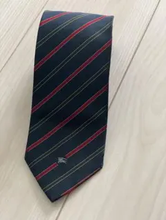 【希少】Burberrys バーバリー ネクタイ ホースロゴ レジメンタル90sのサムネイル