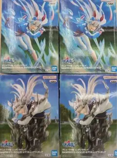 ウマ娘 シンデレラグレイ オグリキャップ タマモクロス フィギュア2種 4点