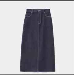 PLST デニムナロースカート　L 新品　タグ付きのサムネイル