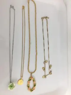 【断捨離】ネックレス4本セット