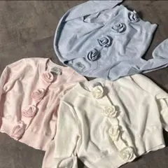 Treatürself トリートユアセルフ♡カーディガン Treat ürself トリートユアセルフ ハンドメイドフラワー