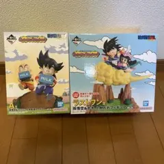 一番くじ ドラゴンボール ラストワン賞孫悟空＆チチA賞孫悟空＆クリリン下位賞付き