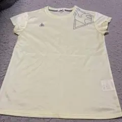 薄い黄色 グラフィックTシャツ Sサイズ