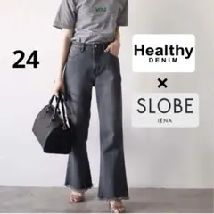 Healthy denim SLOBE IENA 別注 フレアデニムパンツ
