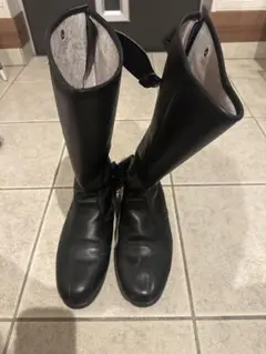 昔ながらのイカした ロングブーツ(黒)特攻ブーツのサムネイル