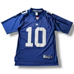 00s リーボック NFL ジャイアンツ ゲームシャツ ユニフォーム 古着