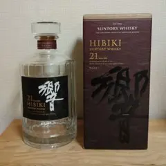 超絶レア空瓶＆空箱、黒響21年 ウイスキー 700ml 空瓶1本、空箱2つセット 響 21年 ウイスキー 空ビンと箱の2本セット 【公式通販】