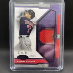 【まとめ割必ず値引き】topps tier one 吉田正尚 試合着用メモラ