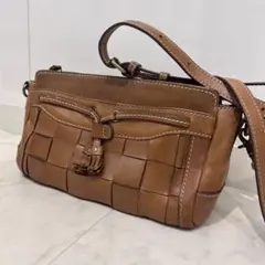 値下げ Dakota ダコタ レザー ショルダーバッグ メッシュ ケベック