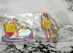【ディズニー】くまのプーさん ラバーチャーム 2個セット
