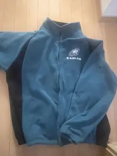 Reebok EAGLES フリースジャケット　古着のサムネイル