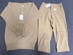 メンズ M　カシミヤ　 肌着上下セット