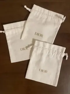 DIOR 巾着袋 3枚セット