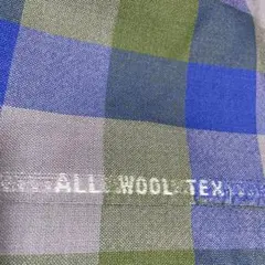 チェック柄生地 約150cm幅×70cm