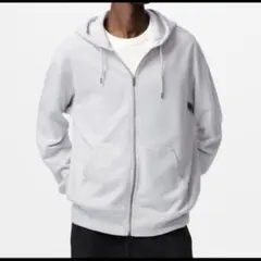 新品　UNIQLOスウェットフルジップパーカ メンズ　XL