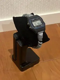 CASIO F-91W デジタル カスタム サウナ仕様 カールコード サ時計