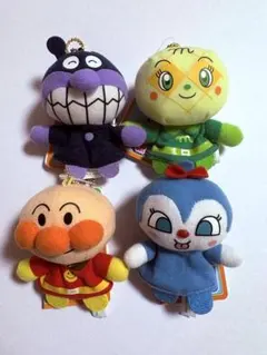 アンパンマンふわふわ指人形4種セット