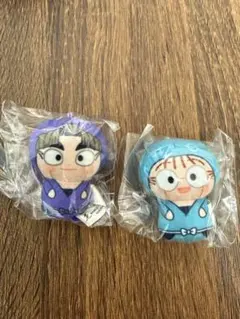 忍たま乱太郎　ぷちぬいぐるみ　竹谷八左ヱ門&猪名寺乱太郎　セット