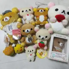 リラックマ　コリラックマ　ぬいぐるみ　マスコット　セット