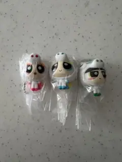 パワーパフガールズ　カプセルトイ きぐるみスイング　3体セット